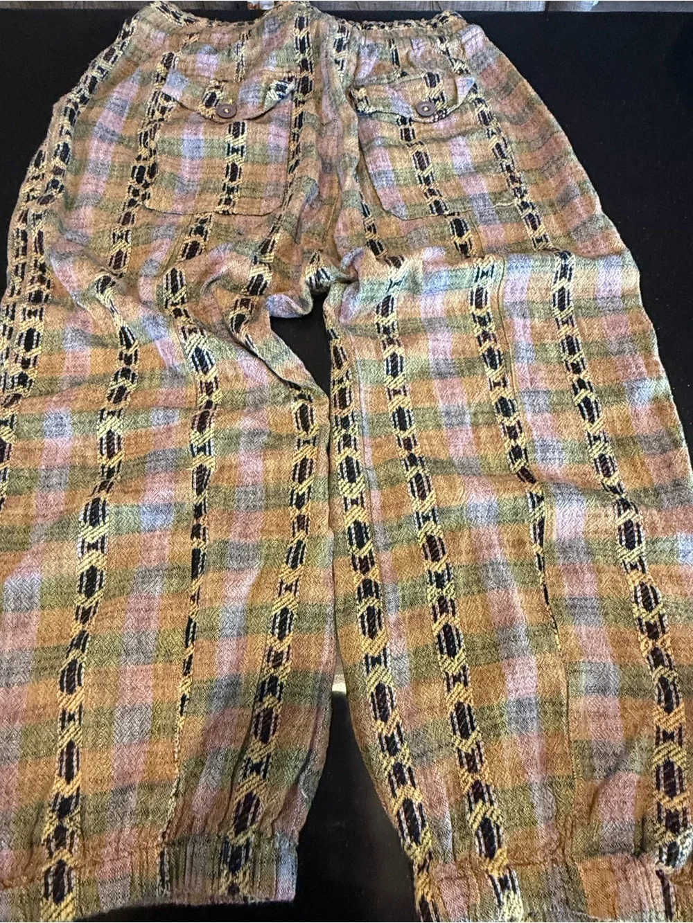 Women’s Free People Knit Pants - Pink, Green, Blue